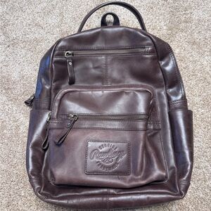 Rawlings Dark Brown Leather Backpack